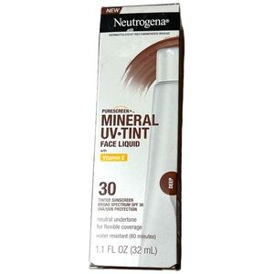 Neutrogena Purescreen+ Mineral UV Tint Face Liquid in Deep‎
